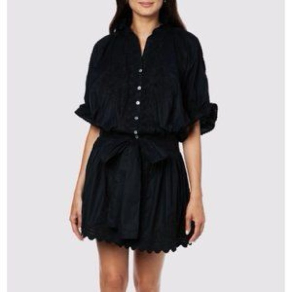 Juliet Dunn Elegant Black Dress